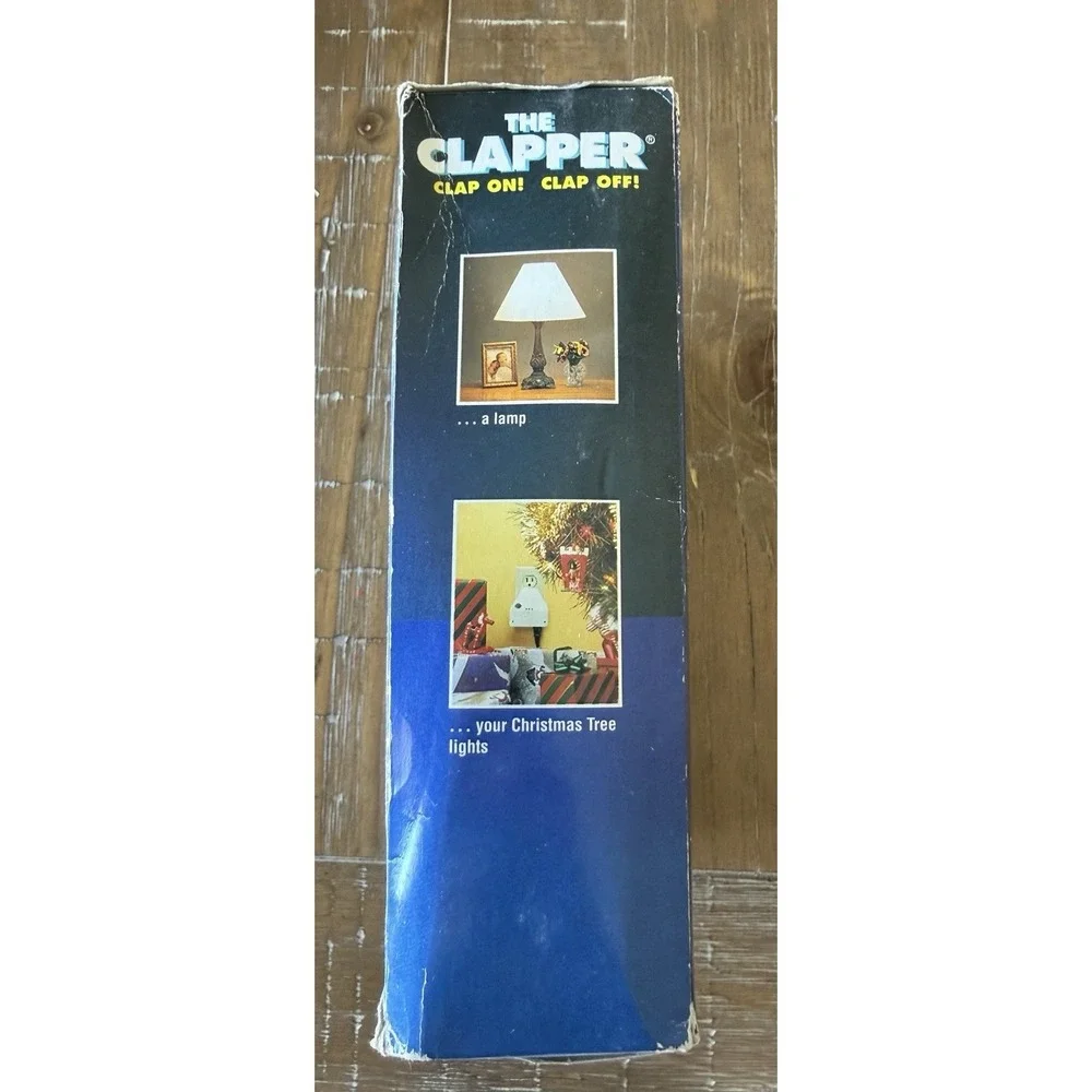 The Clapper Clap On! Clap Off! The Clapper! Control Wall Outlet Adapter